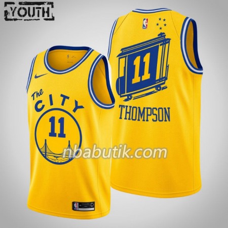 NBA Børn Trøje Golden State Warriors Klay Thompson 11 Nike 2019-20 Hardwood Classics Swingman